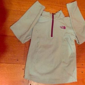 Ice Blue North Face Fleece